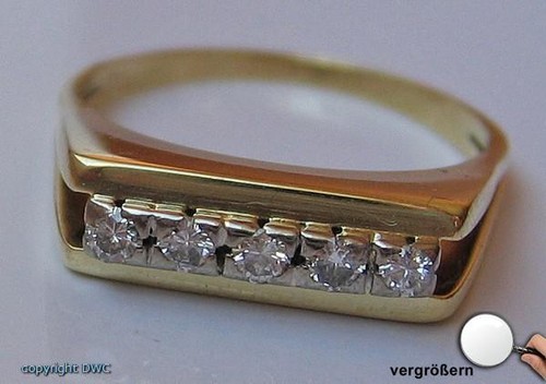 Ring mit brillant brillanten - ring,