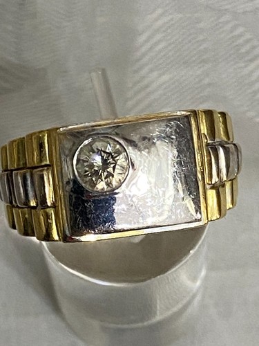Herren ring gold 750 stil - herren-ring,