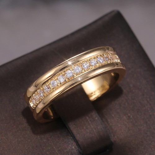 Ring gold mit steinen diamant - gold,