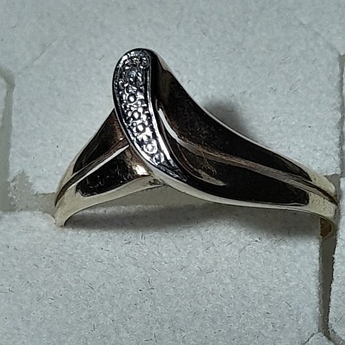 Ring gold 585 diamanten - ring,