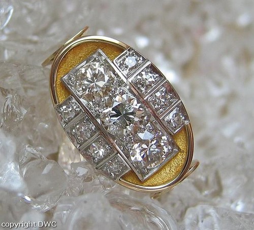 Ring mit diamant brillant - mit,