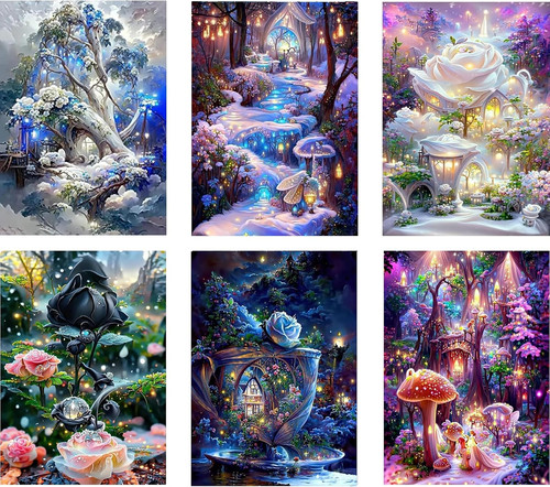 Pack diamond painting set - 6,