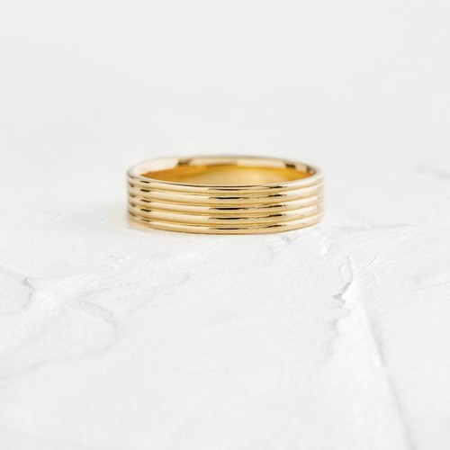 Damen ring 14k goldring 585 - 14k,