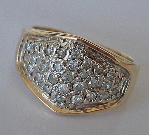 Ring mit diamanten brillanten - diamanten,