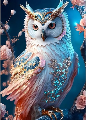 Diamond painting eule diamant - painting,