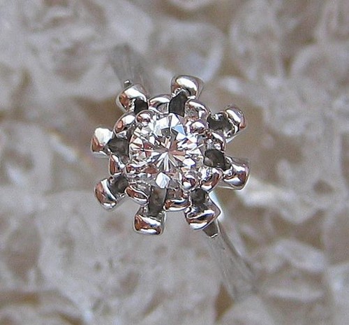 Ring mit diamanten - ring,