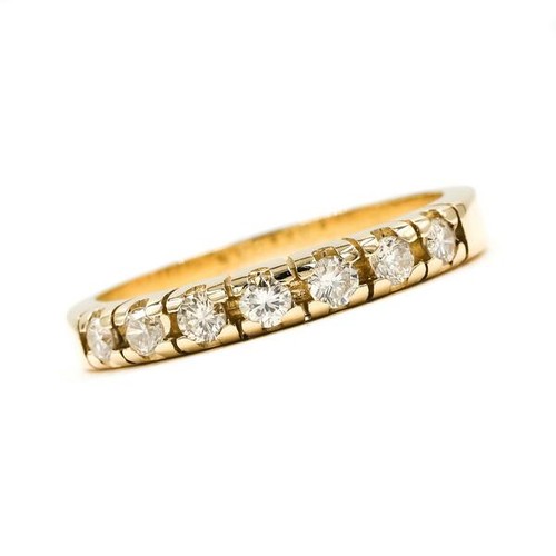 Ring mit brillanten - ring, 7