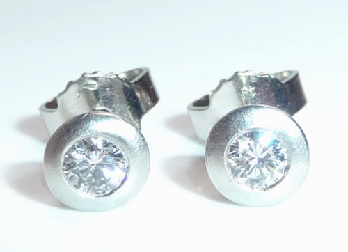 Ohrringe ohrstecker 950 platin - ohrringe,
