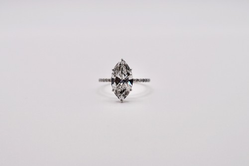 Marquise verlobungsring - 3, ct