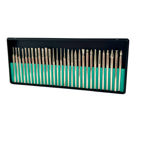 30tlg diamant schleif - schleif, stift