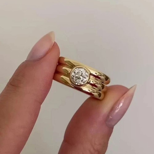 Rund diamant drei - 2,